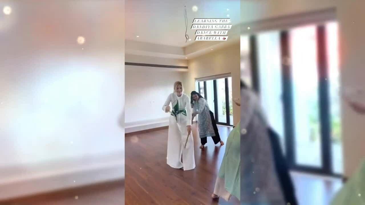 Ivanka Trump học múa Ấn Độ tại tiệc của tỷ phú giàu nhất châu Á
