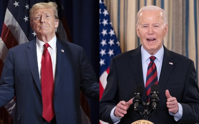 Ông Trump, ông Biden thắng ở hầu hết bang trong Siêu thứ ba