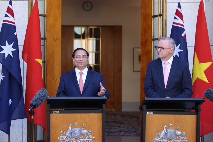 Việt Nam – Australia nâng cấp quan hệ lên Đối tác Chiến lược Toàn diện