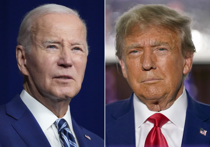 Ông Biden dẫn trước ông Trump trong hai cuộc khảo sát mới