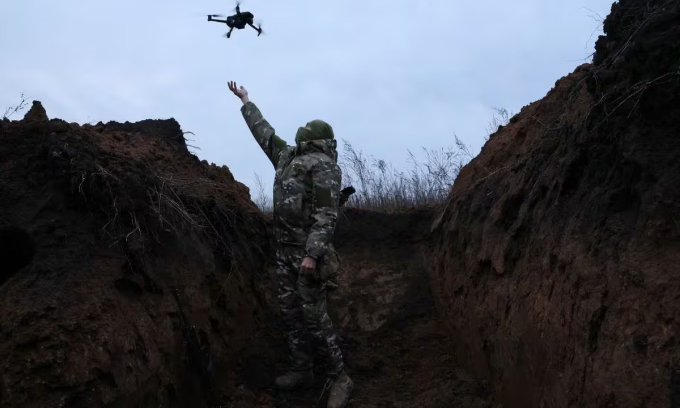 Drone Mỹ gây thất vọng trên chiến trường Ukraine