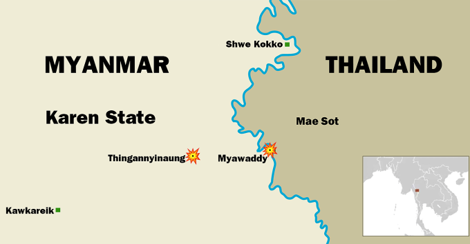 Thái Lan muốn làm trung gian hòa bình cho Myanmar