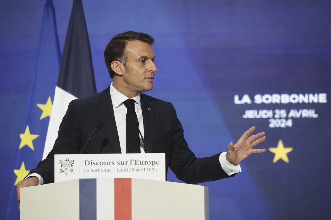 Tranh cãi về cảnh báo 'châu Âu lụi tàn' của ông Macron