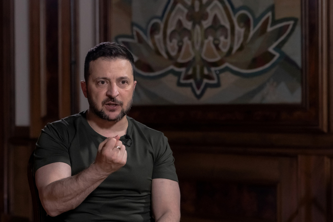 Thông điệp trách móc phương Tây của Tổng thống Zelensky