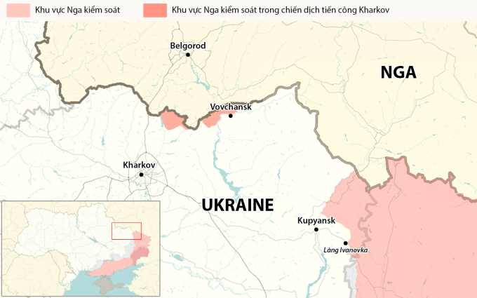 Tướng Ukraine nói Nga sa lầy ở tỉnh Kharkov