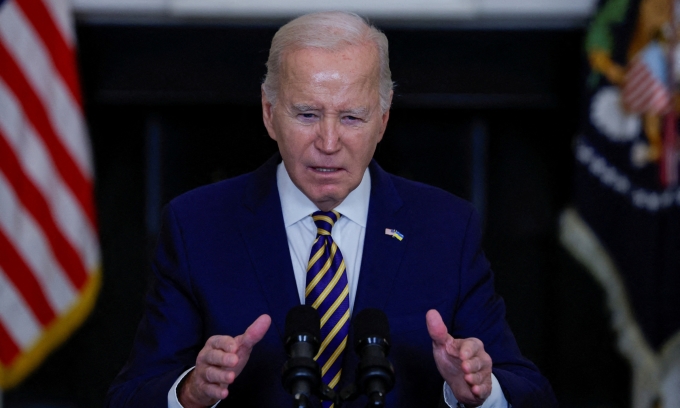 Làn sóng phản chiến phơi bày chia rẽ trong liên minh của ông Biden