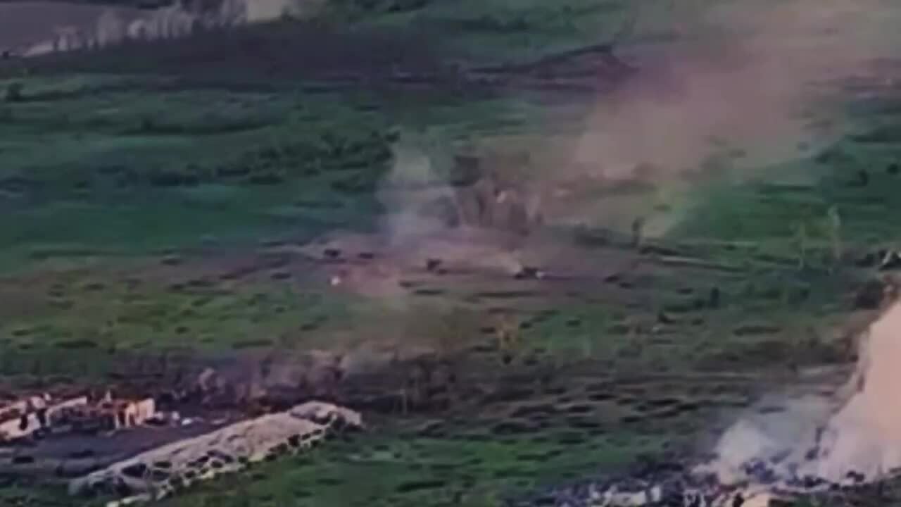 T-80 Ukraine đánh bại ba xe tăng, thiết giáp Nga