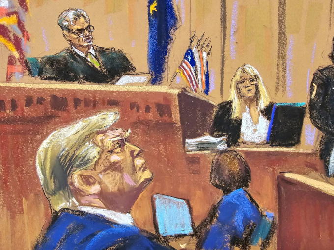 Bên trong phiên tòa nơi ông Trump bị kết tội