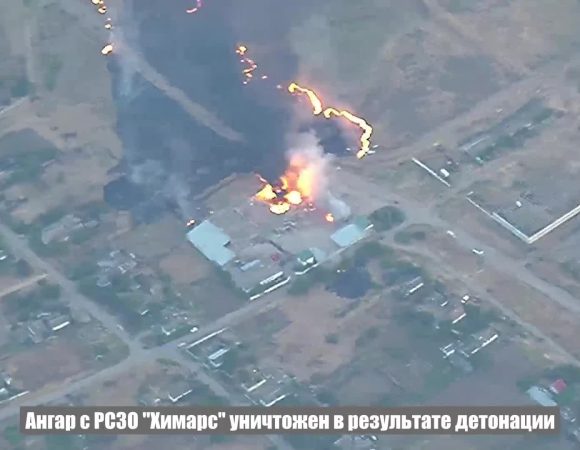 Nga đăng video tập kích 'nhà kho giấu tổ hợp HIMARS Ukraine'